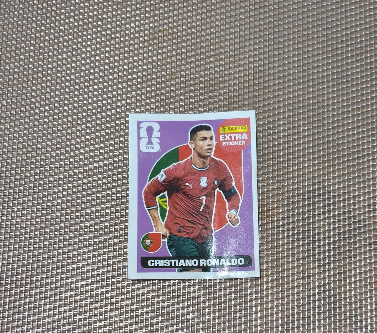 Panini extra Stocker Cristiano Ronaldo 2026