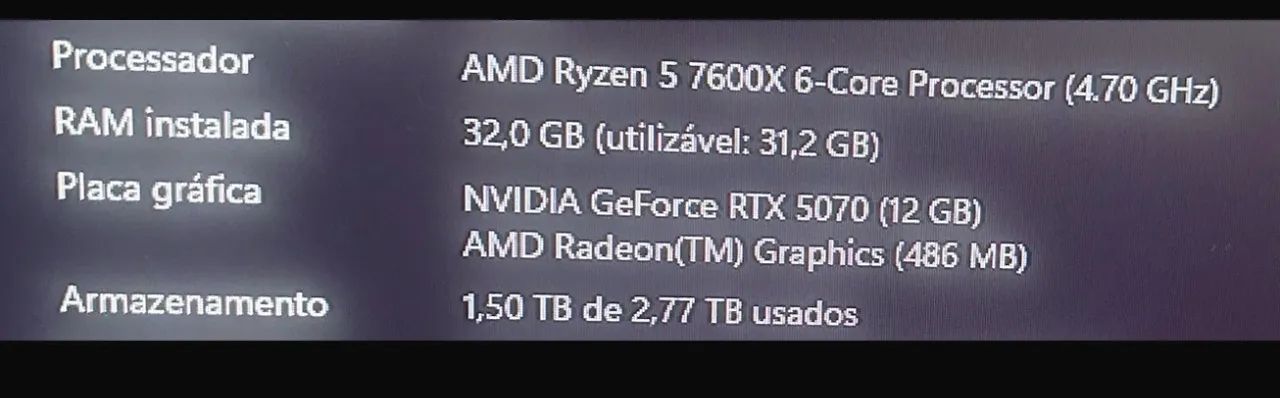 Processador AMD Ryzen 5 7600X - AM5 - Foto 4
