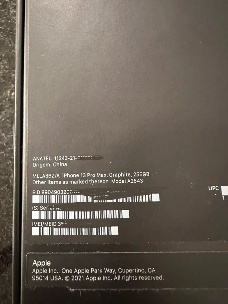 Iphone 13 Pro Max Grafite 256gb  - Foto 4