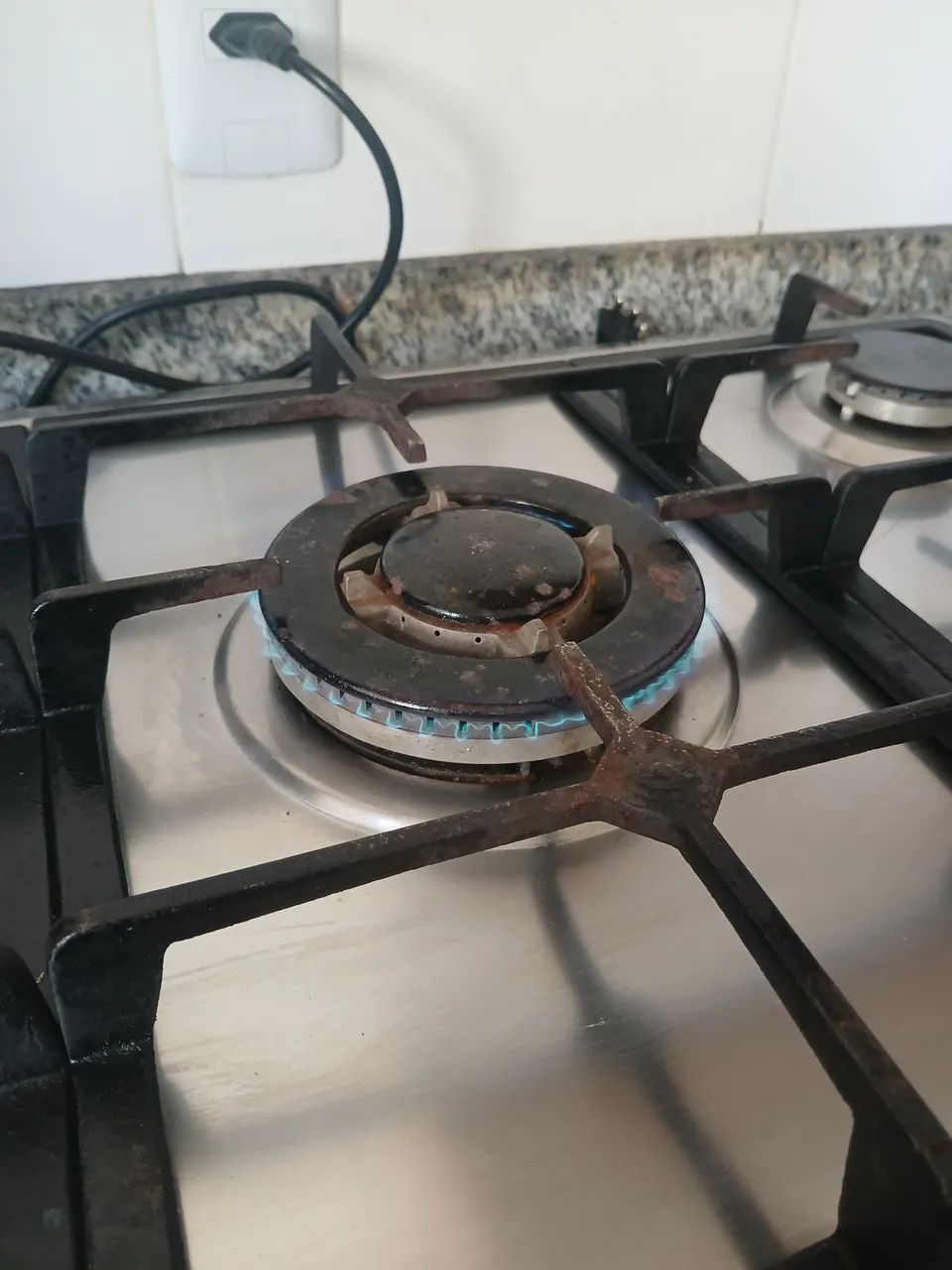 Cooktop 5 bocas funcionando perfeitamente - Foto 3