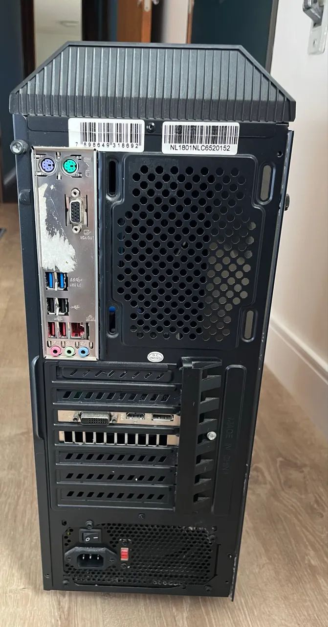Computador Gamer Inter Core I5 7400 Geforce GTX 1050 2 GB