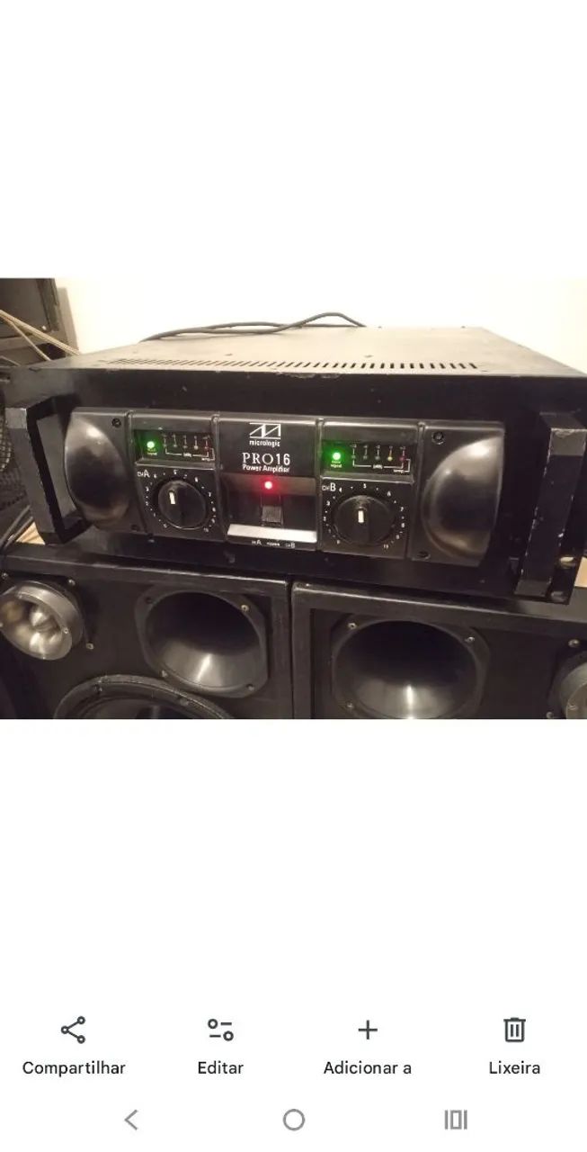 Amplificador micrologic pro 16 