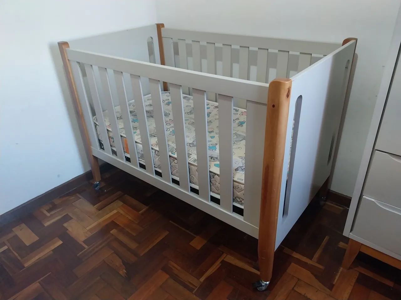 Berço + Carrinho de Bebê + Bebê Conforto  - Foto 2