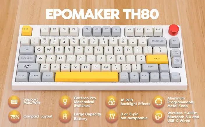 Teclado Mecânico Eponmaker TH80