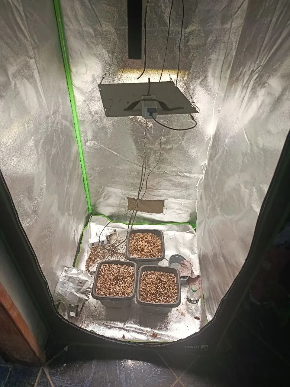 Estufa grow indoor 80x80x180 + lâmpada lead - Foto 2