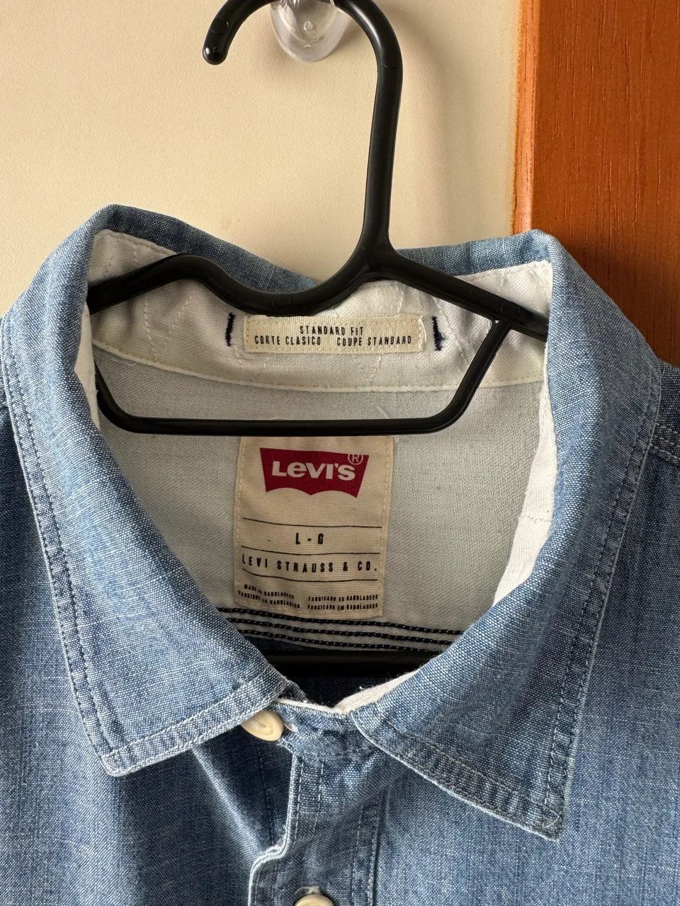 Camisa Jeans masculina slim LEVI?S - Foto 5