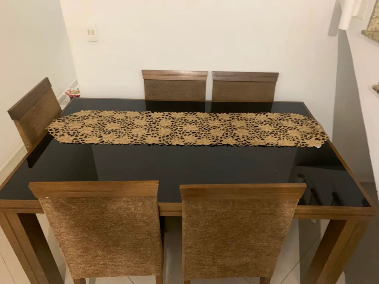 Mesa sala de jantar c/ 6 cadeiras - Foto 2