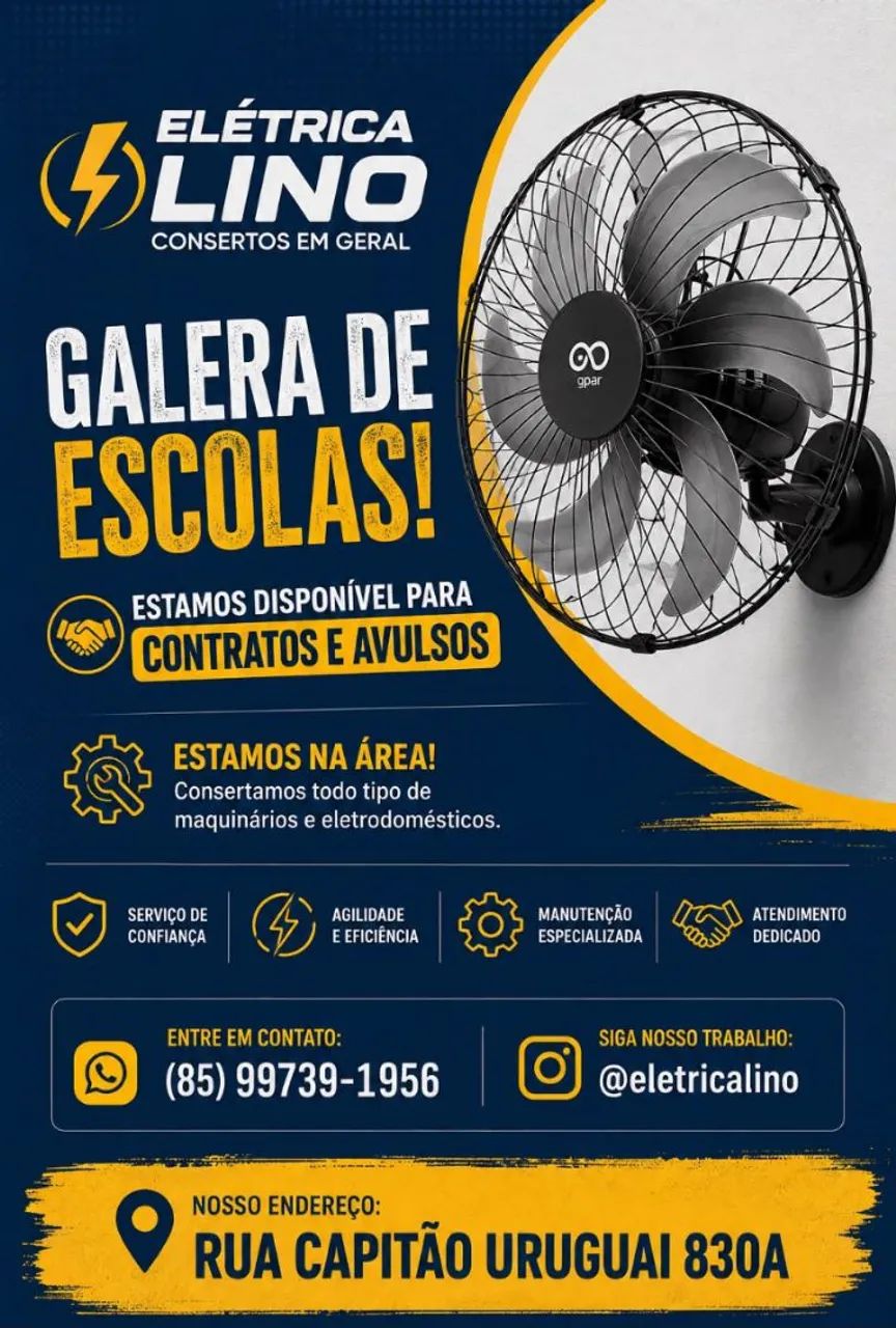 Consertos de ventiladores
