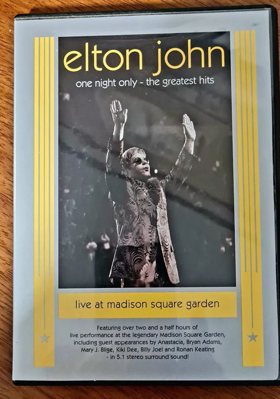 DVD Elton John - Live at Madison Square Garden