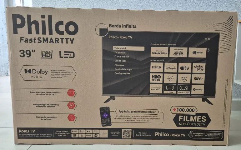LACRADA! Smart TV Philco P39CRA (39 polegadas)