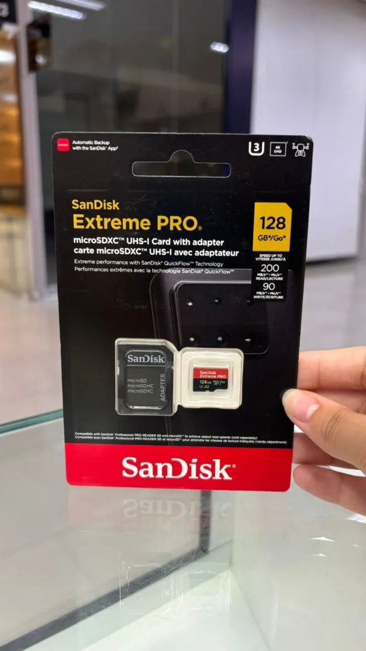 MICROSD SANDISK EXTREME PRO - 128GB