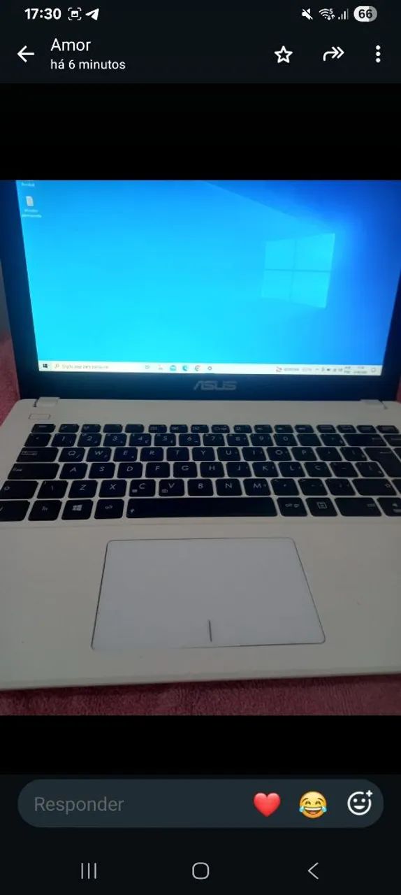 Notebook asus i3 lindo rápido ssd garantia 