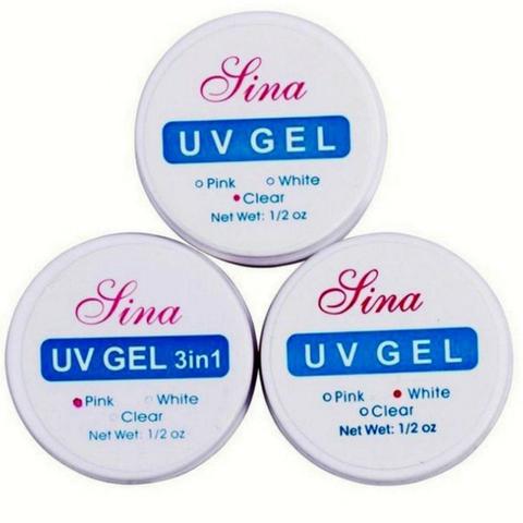 Gel Uv Acrygel Clear Gel De Unhas 15g Produto Original - Foto 4