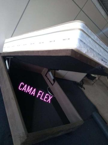 Camas casal baú >>><<<direto fábrica - Foto 4
