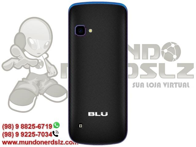 Celular Dual Sim Quad Band FM Lanterna Antena Rural Blu A100 em São Luís MA - Foto 4