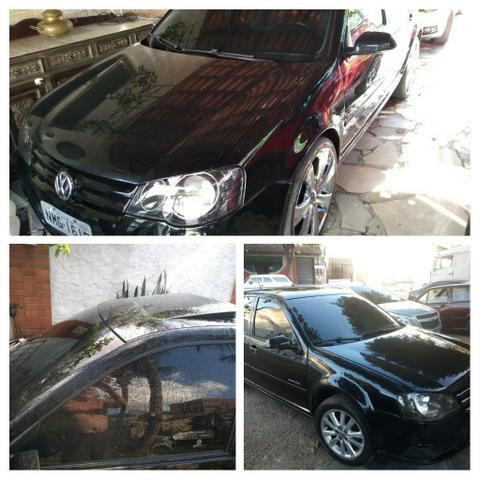 Golf Sportline 1.6 2011 top de linha airbag teto solar Banco couro roda de liga leve ABS - Foto 5