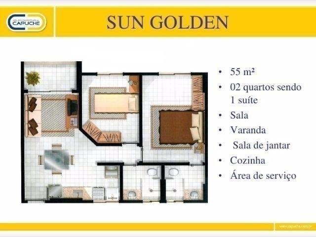 Apartamento de quina, melhor terminação, 15° andar, vista livre - R$ 170MIL