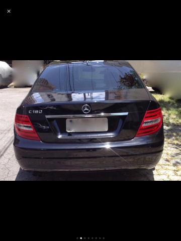 Mercedes c 180 turbo preta 2012 - Foto 3