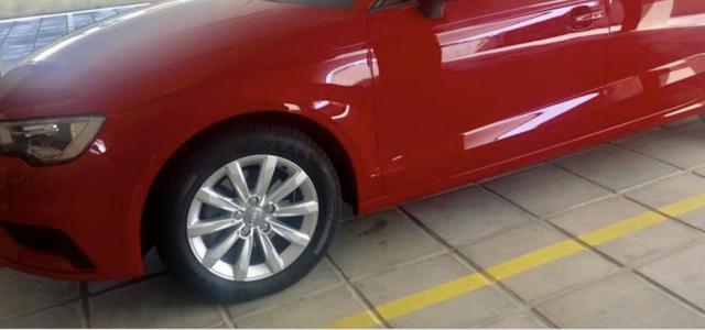 Audi A3 1.4 top de verdade super econômico VERMELHO FERRARI - Foto 4