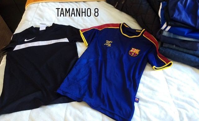 Camisetas infantil menino TAM 6,8 e 10. Preço acessível