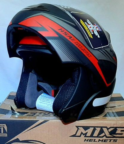 Brinquedos Capacete Moto Articulado com Naringueira Escamoteável Robocop Protork Jogos - Foto 3