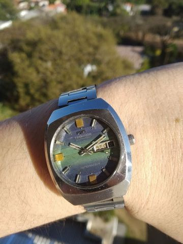 Exclusivo Technos Imperator Maquina Suiça Swiss Made Revisado - Foto 5