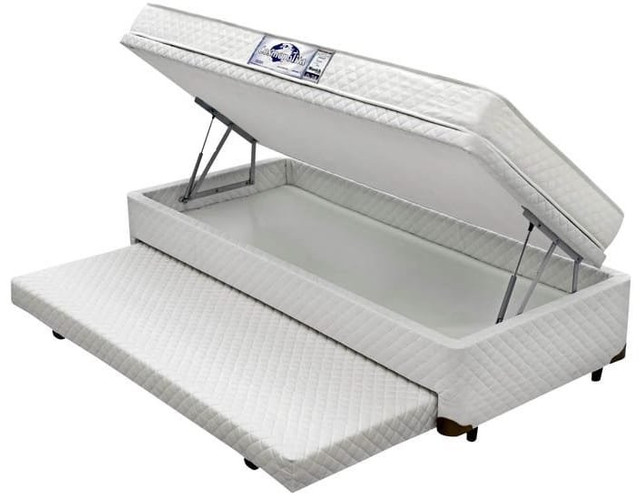 Cama solteiro 3 em 1 Genki Kenko 12 x R$ 98.00 - Foto 4