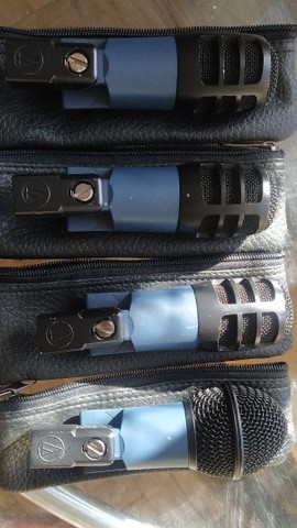Kit 4 microfones de Bateria Audio-Technica Mb/dk4