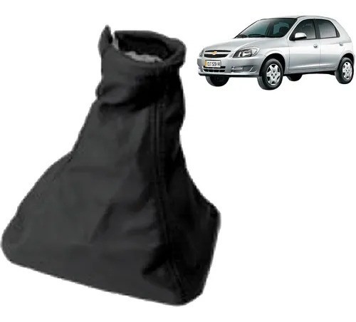 Coifa Câmbio Base Preta Chevrolet Celta / Corsa 2011 à 2013