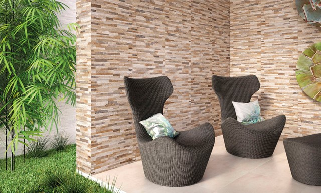 Revestimento 33x59 Canjiquinha Marrom Lef Cerâmica - Foto 3