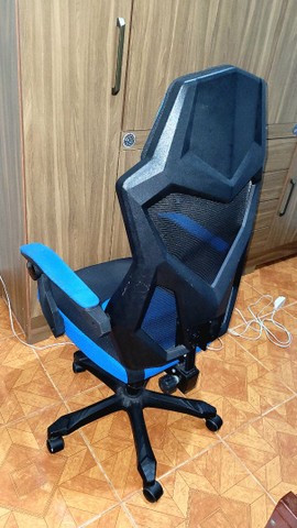 Cadeira Gamer Prizi Infinity Azul - Foto 2