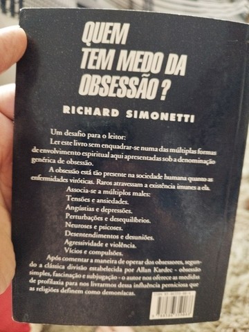 Livro a venda: Quem tem medo da obsessão ? - Foto 2