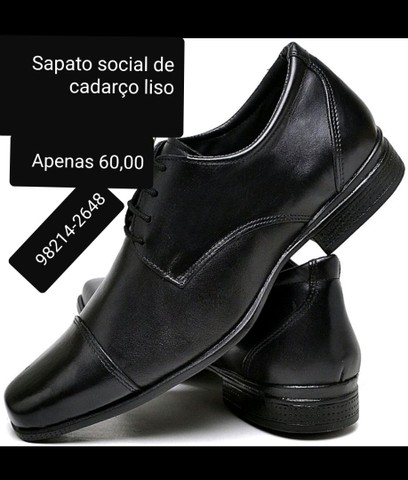 SAPATO SOCIAL DE AMARRAR( MODELO MILITAR) - Roupas e calçados - São Luís  997603383 | OLX