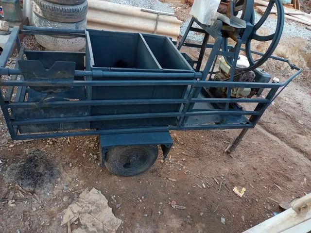 Engenho com carrinho e motor 5,5 branco  - Foto 5