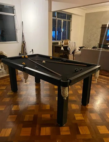 Brechó do Cido - MESA DE SINUCA Preço bem acessível, apenas R$ 900,00  Semi-Novo, está ótimo estado. Entrar em contato pelo número (11) 99952-1301  (de preferência pelo Whatsapp)