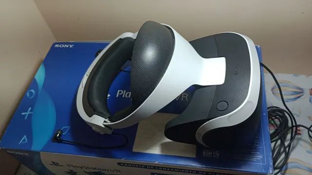 Playstation 4 pro com PsVR ver 2 usado em excelente estado