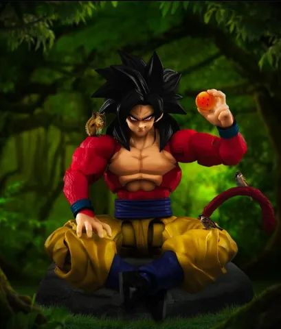 Action Figure Boneco Goku Instinto Superior Sayans Ii - Bandai em