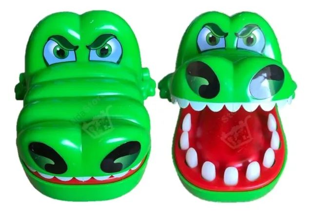 Jogo Crocodilo Dentista Brinquedo Infantil Interativo