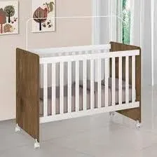 berço catatau 100% mdf 2 cores disp