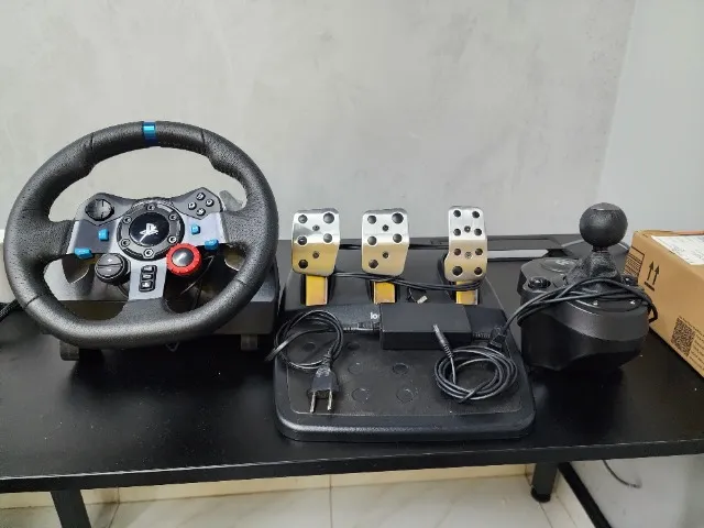 vendo volante g29 completo muito novo - Videogames - Nova Niterói, Três  Rios 1251474843