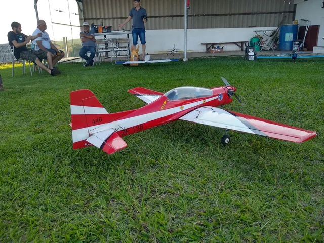 aeromodelo tucano t27 kit para monta 120cm para motor eletrico