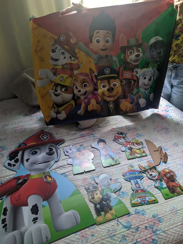 Kit Festa Roblox Só um bolinho Infantil 5 Quadrinhos Parede 10