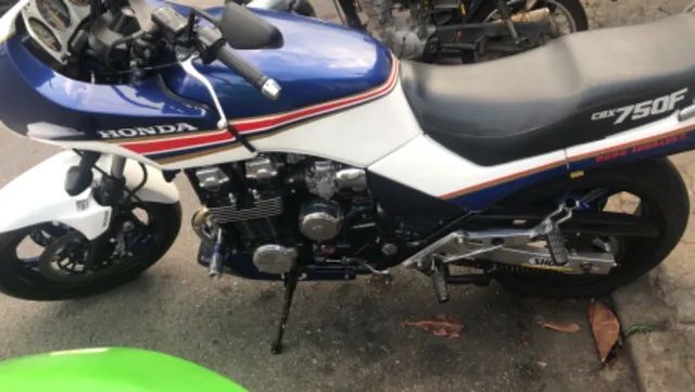 HONDA CBX 750 Four Azul 1990 - Campo Grande - SHOPCAR