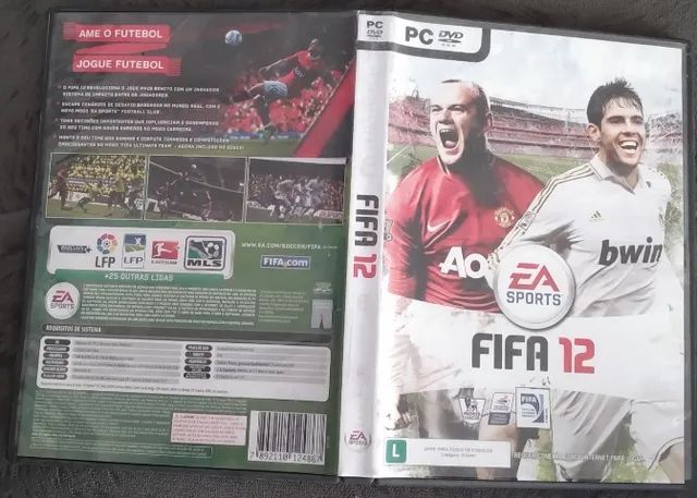 DVD-Rom Jogo Pc Fifa 12 Completo Original - CDs, DVDs etc - Colorado,  Contagem 1206908880