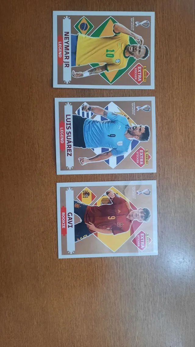 Figurinhas Da Copa 2022 - Todas Legends + Rookie + Coca Cola