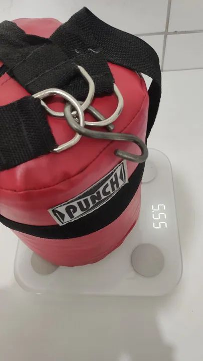 Saco de pancada, com par de luvas infantil - ORIGINAL PUNCH - Foto 5