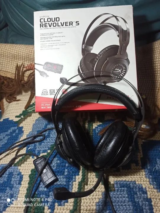 fone  de  ouvido  Hyperx cloud  s - Foto 6