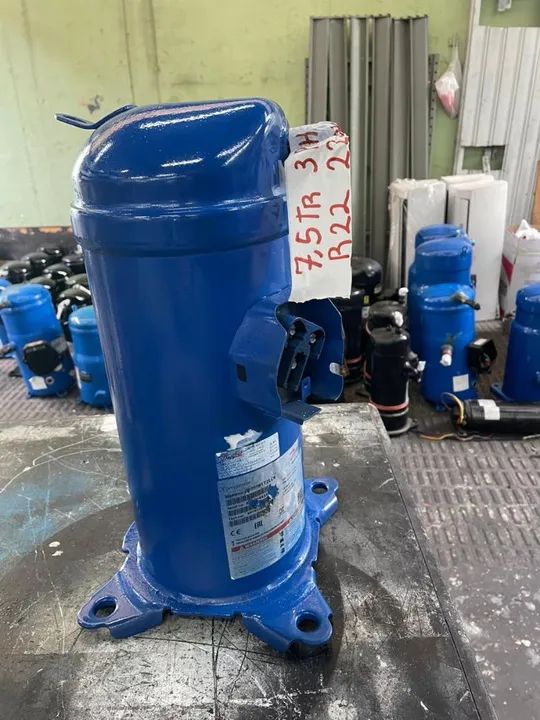Compressor Danfoss 7,5TR 3PH R22 220v - Foto 3
