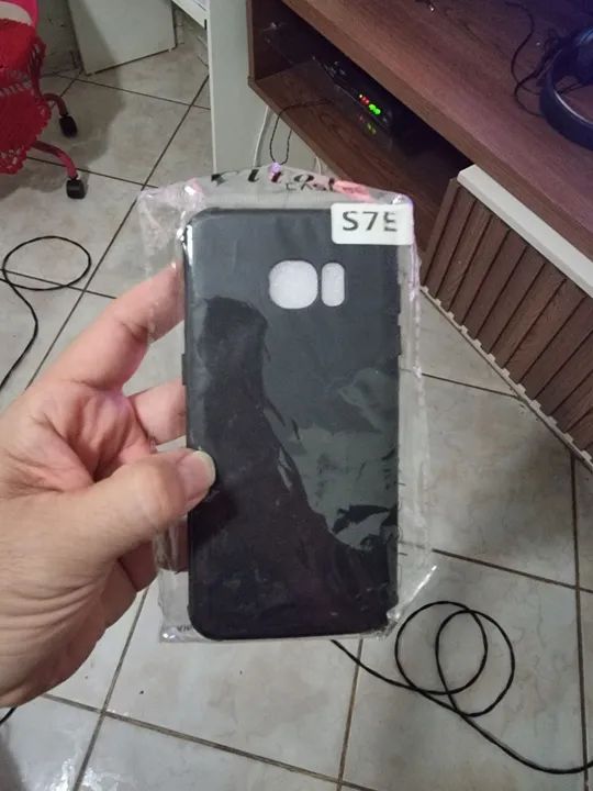 Capa anti-impacto do S7 Edge 100% nova 