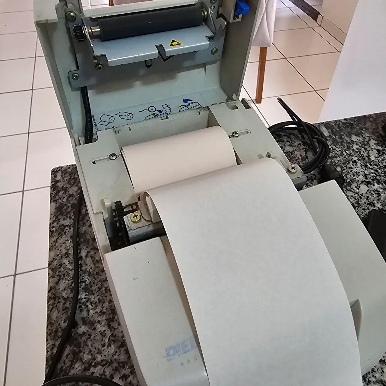 Impressora térmica Diebold + leitor óptico - Foto 2